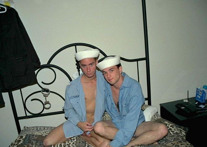 20P Two rookie sailors fucking and rimming and mutual cumming joy
