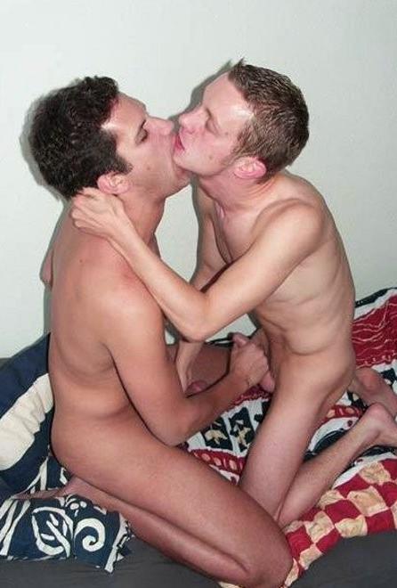 20P Two smooth dudes having their first oral and anal experience