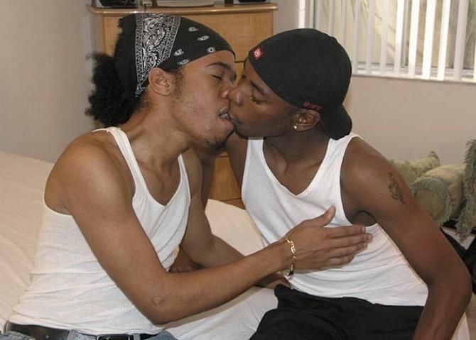 20P Latin and black fellows mutual sucking and fucking pleasure