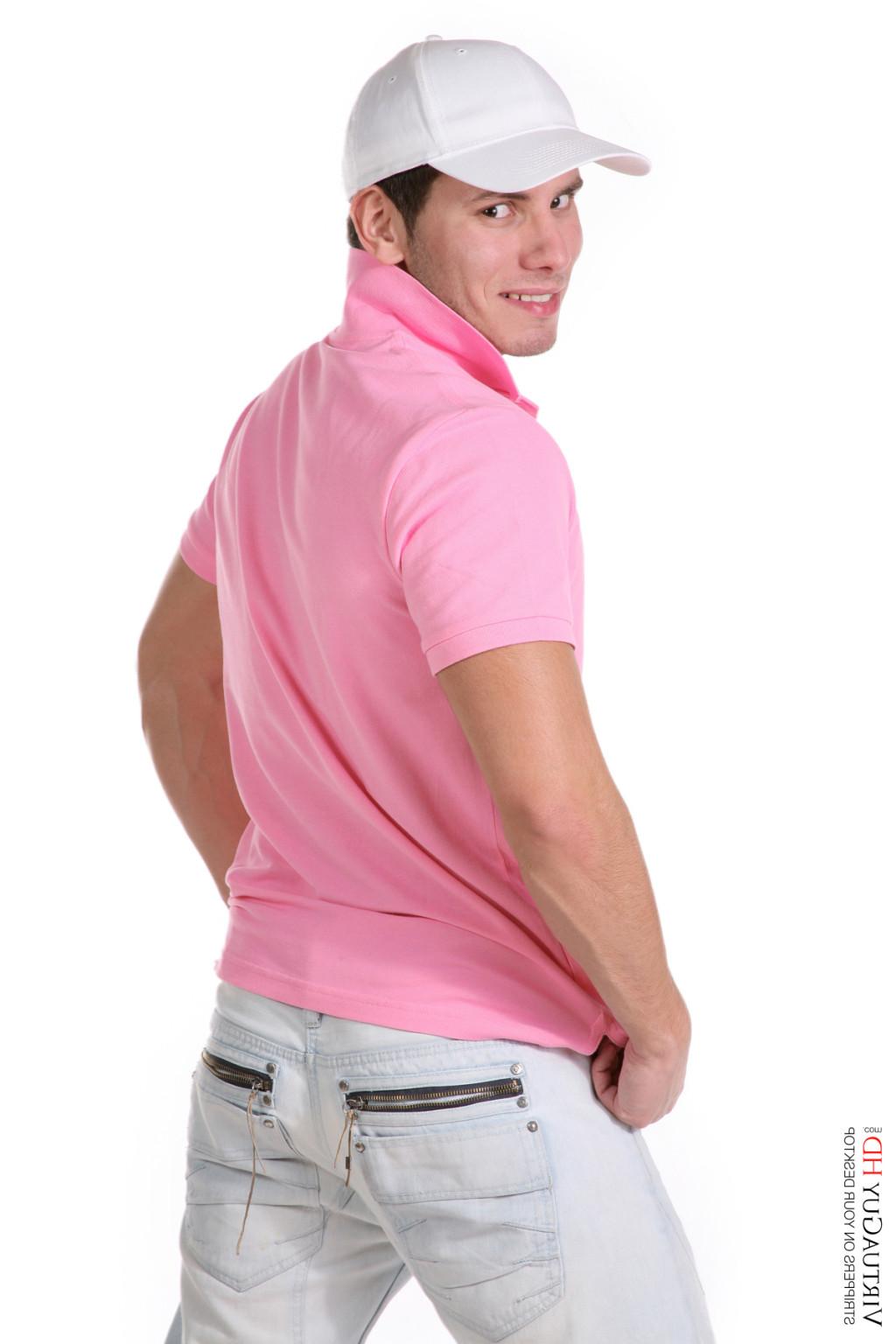 15P Handsome guy stripping and showing his dick