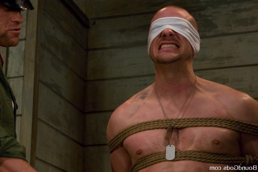 15P Soldier receives an interrogation and a hard fuck military style
