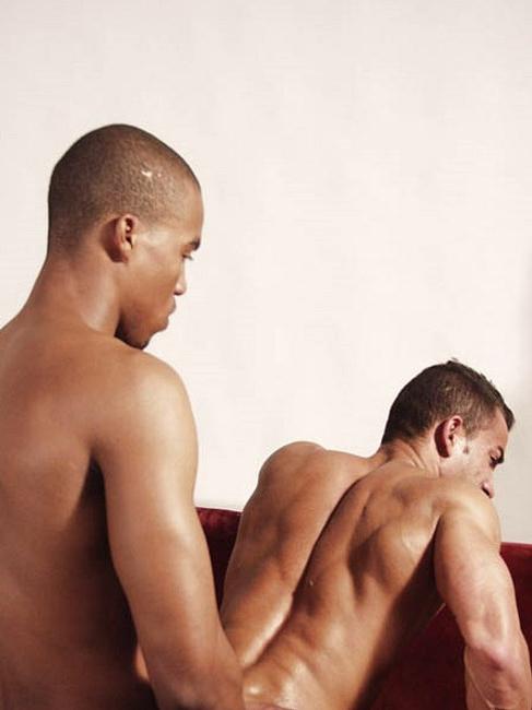 20P Two fresh muscle latinos enjoy sucking and fucking joy on sofa