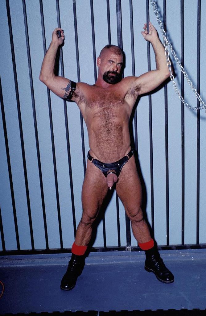 20P Horny hairy gay loves to tease while playing with his cock