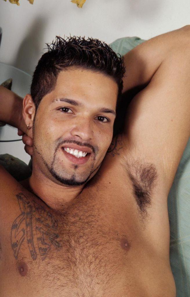 20P Horny hairy gay hunk loves to tease and posed while naked
