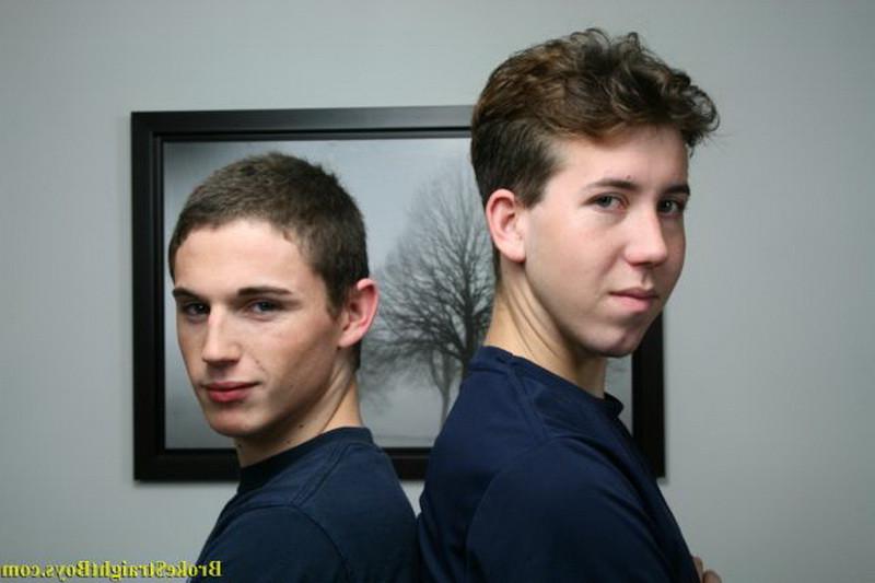 16P Two young cute gay twinks sucking and fucking each other