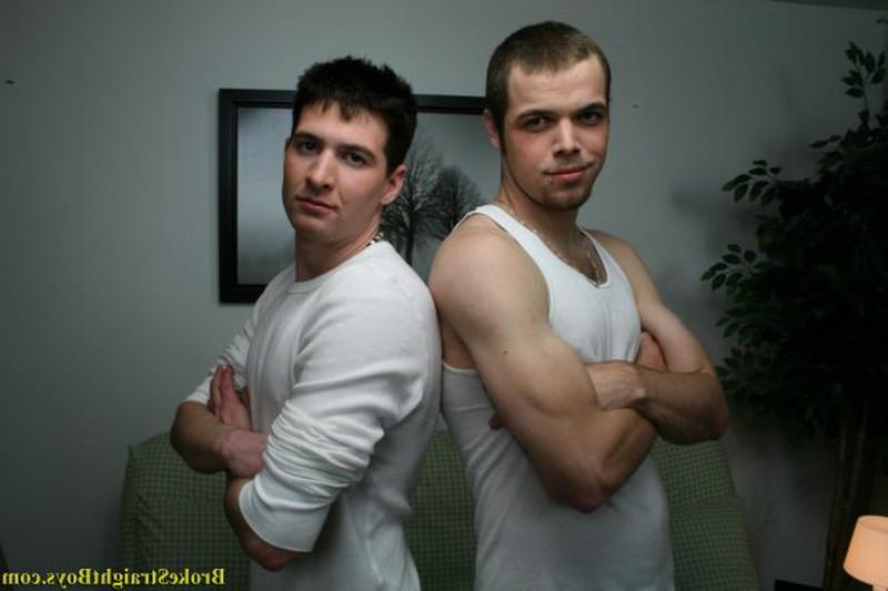 16P Two straight college guys doing some gay fucking for money