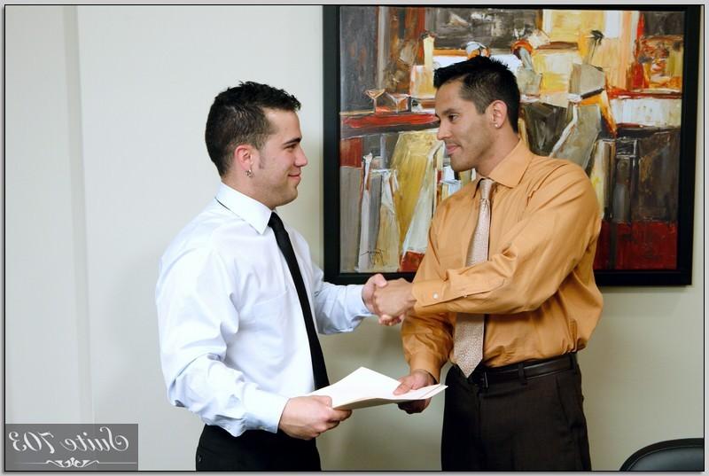 16P Two hot young sexy muscle gay studs fucking in the office