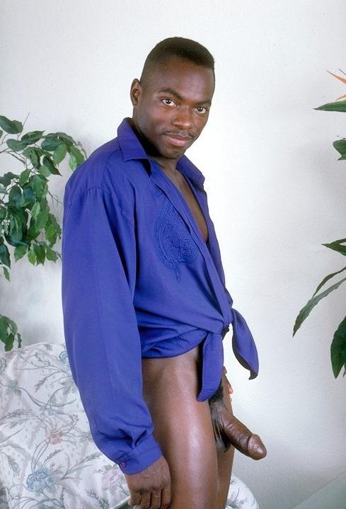 20P Stripteasing horny black gay enjoys playing with his cock