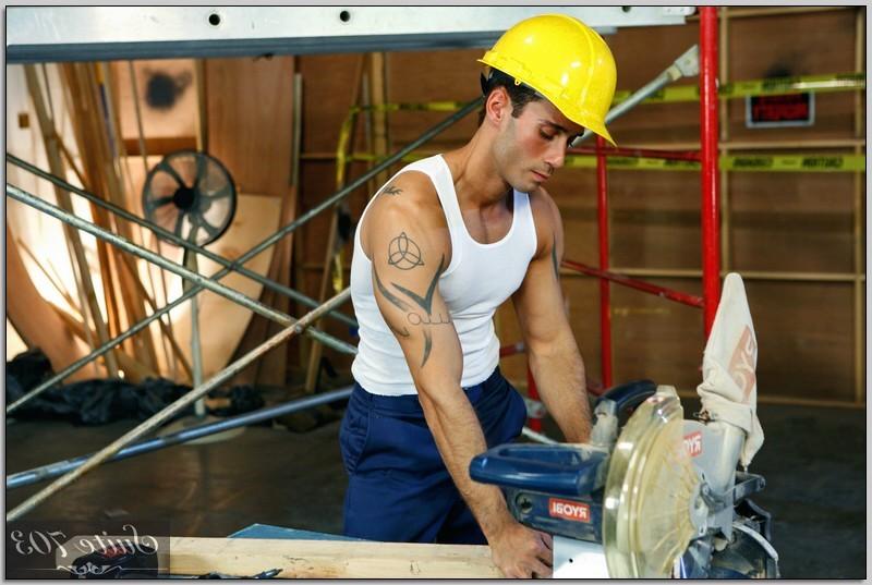 16P Two hot working hard studs gay men fucking &amp;amp; cum
