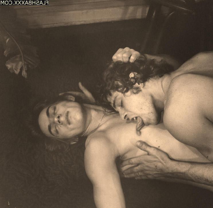 16P Retro gay boys playing in the 1970s