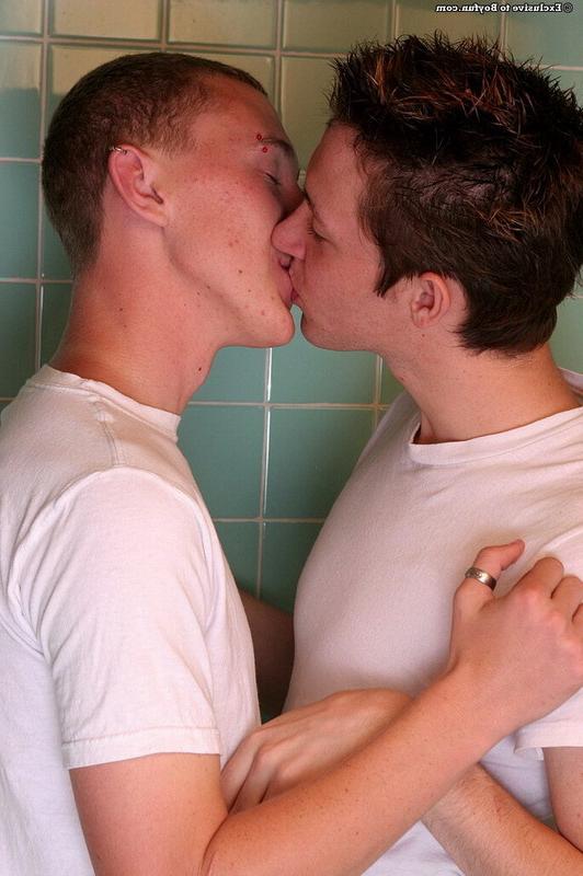 16P Two young gay twink boys fucking in the shower