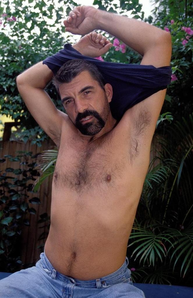 20P Hairy gay loves flashing and playing with his huge cock