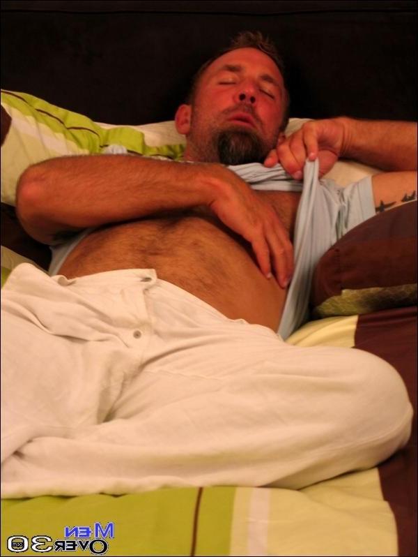 16P Hot naked man over thirty with big hot cock