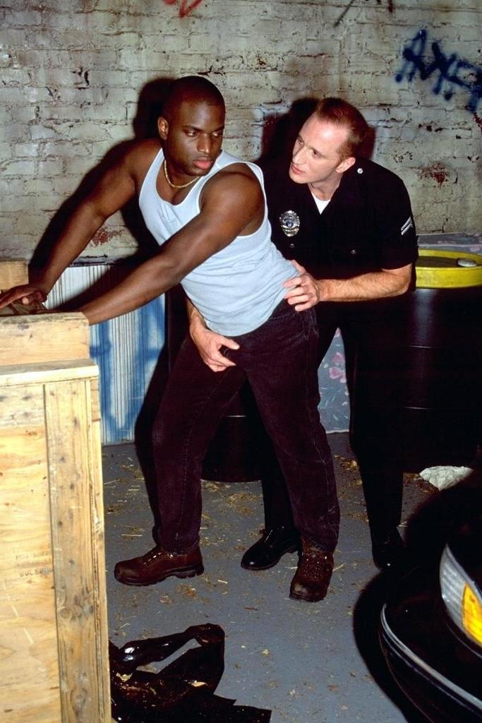20P Horny gay cops loving an interracial hard cock sucking sex