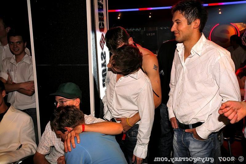 18P Gambling gays give head to strangers for money