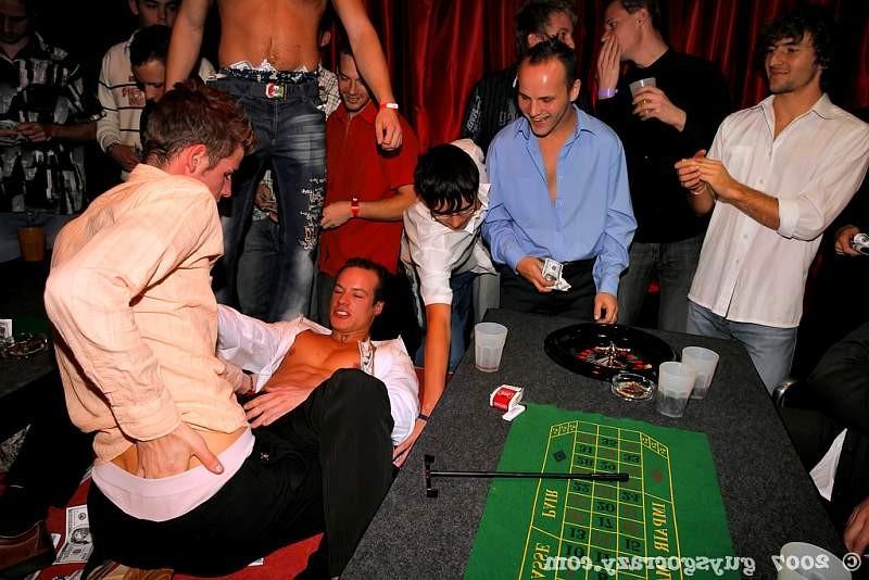 20P Night of gambling soon decays into a gay orgy