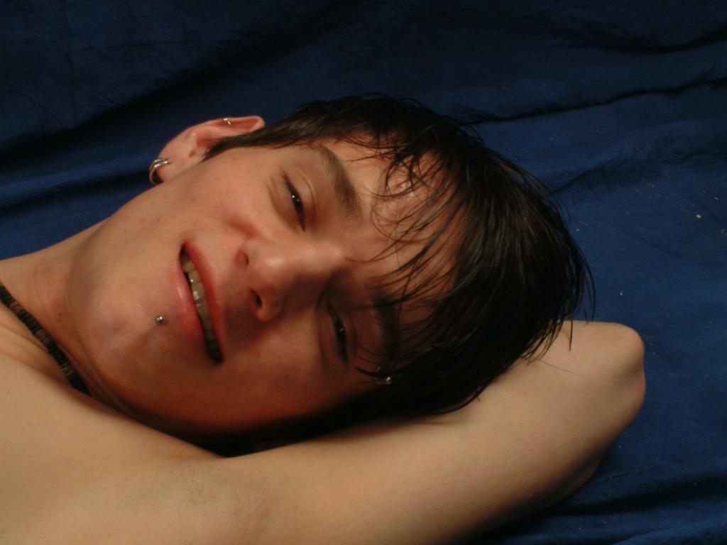 20P Naked horny gay teen playing with his cock while teasing