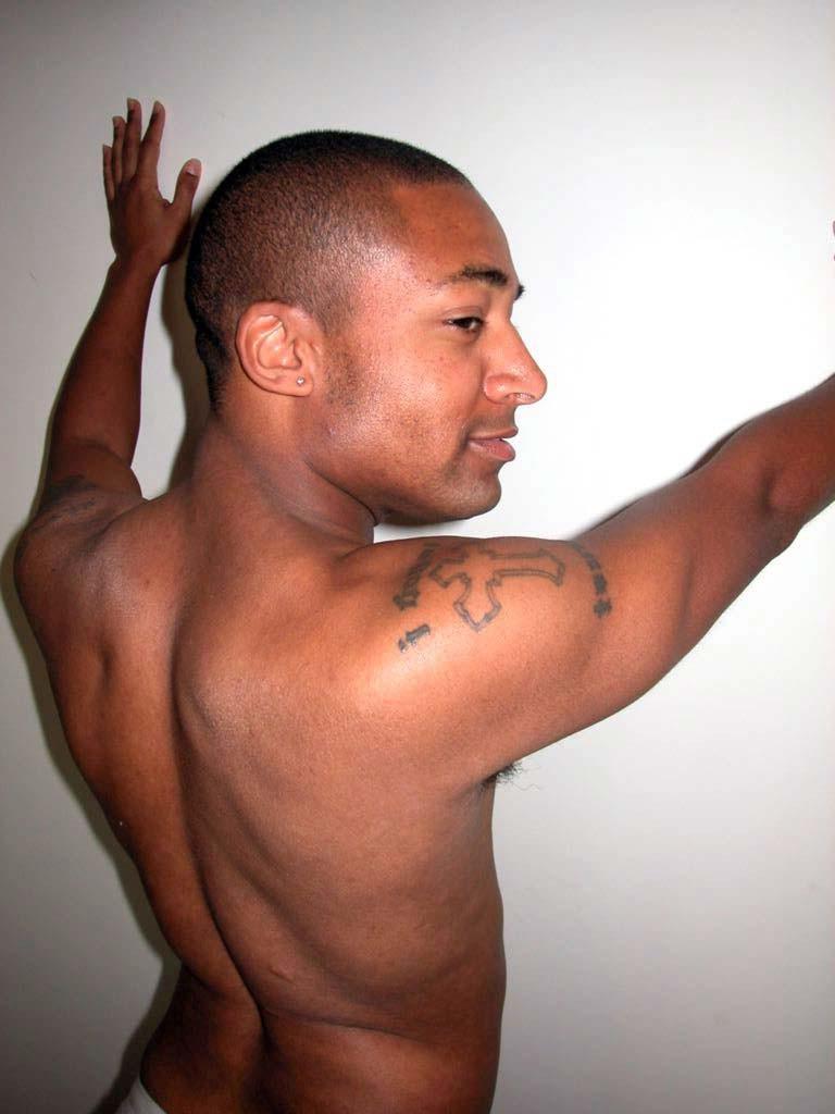 20P Naked ebony teen gay loves strip teasing and posing naked