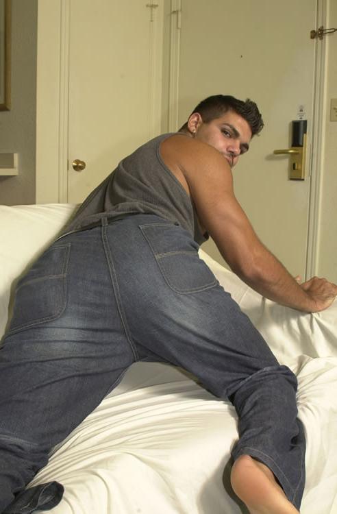 20P Horny hairy gay loves strip teasing and posing naked
