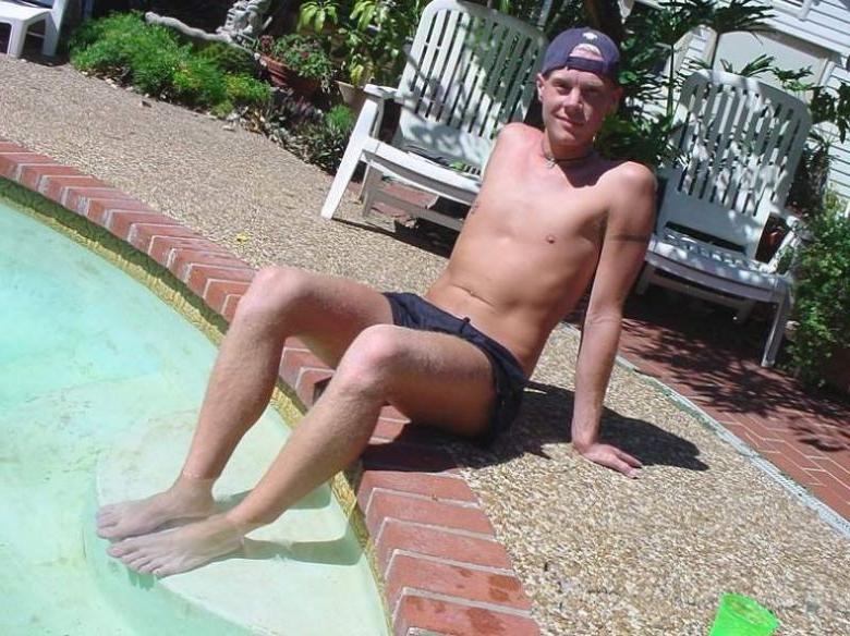 16P pretty twink outdoor relaxing on a vacation