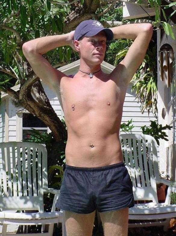 16P pretty twink outdoor relaxing on a vacation