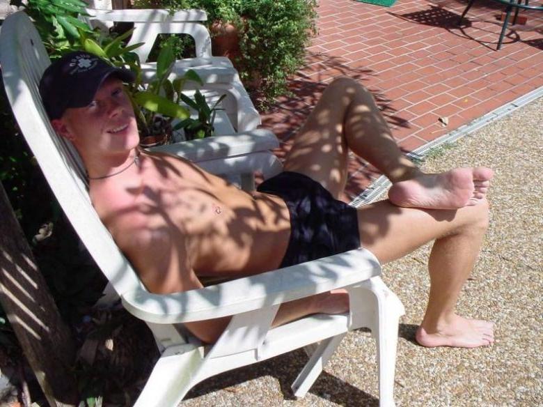 16P pretty twink outdoor relaxing on a vacation