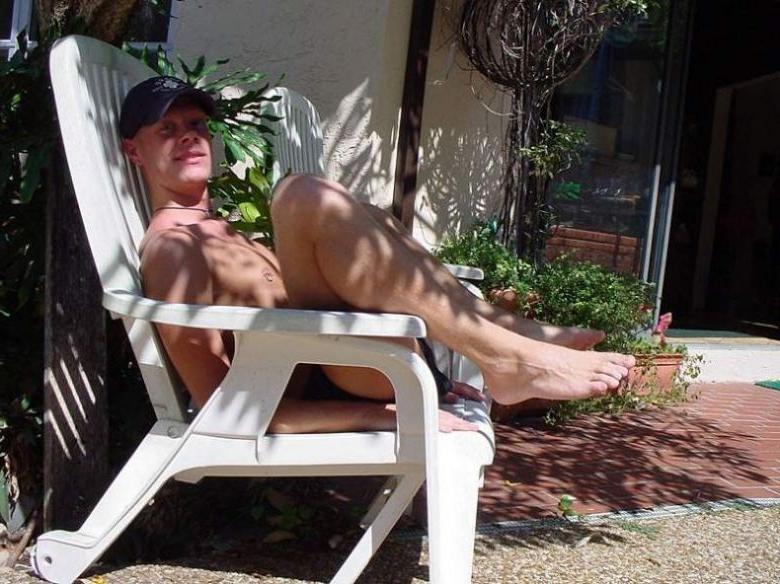 16P pretty twink outdoor relaxing on a vacation