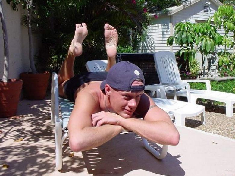 16P pretty twink outdoor relaxing on a vacation