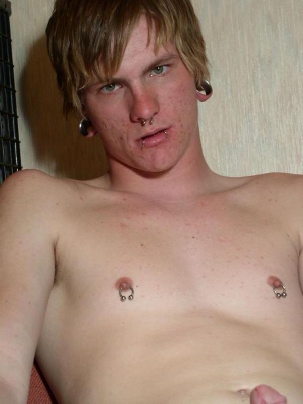 15P Straight hunk yanks big cock