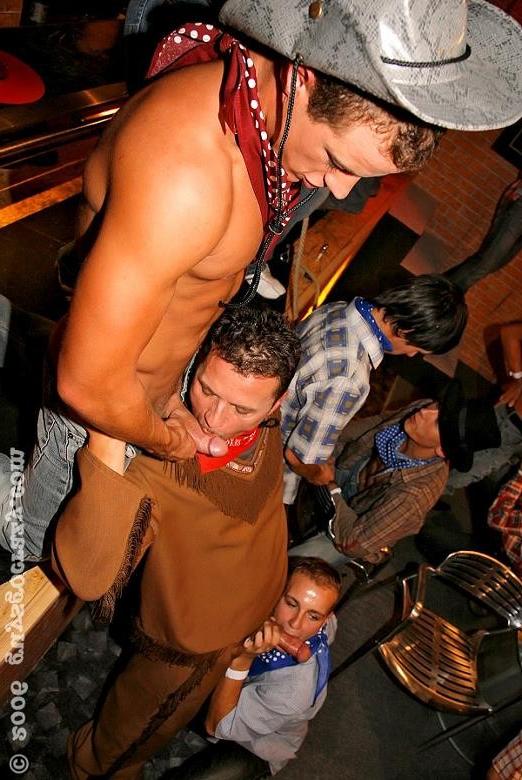 19P Hot gay studs have mega fuck and suck orgy in western style