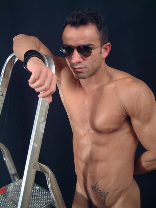 20P Naked built latin older hunk