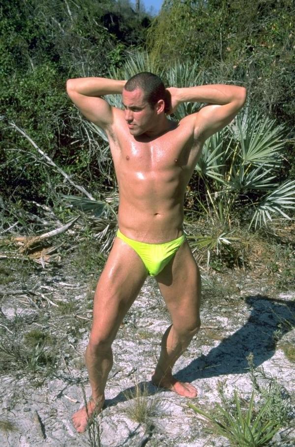 15P Naked muscular mature hunk