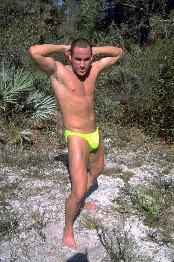 15P Naked muscular mature hunk