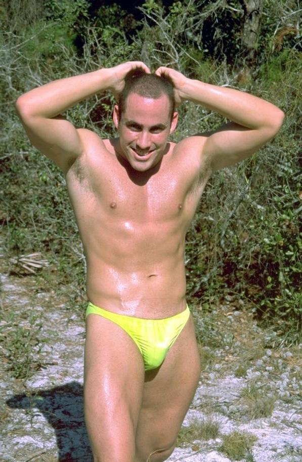 15P Naked muscular mature hunk