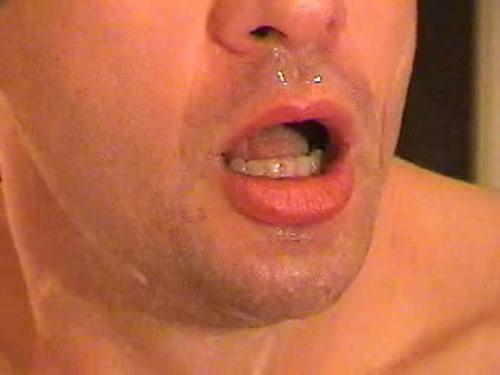 10P Stud gets his face full of hot cum