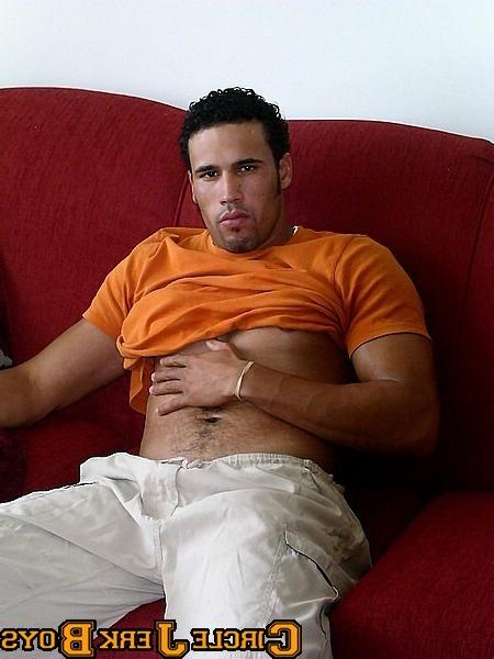 14P Sexy latino hunk with huge built chest