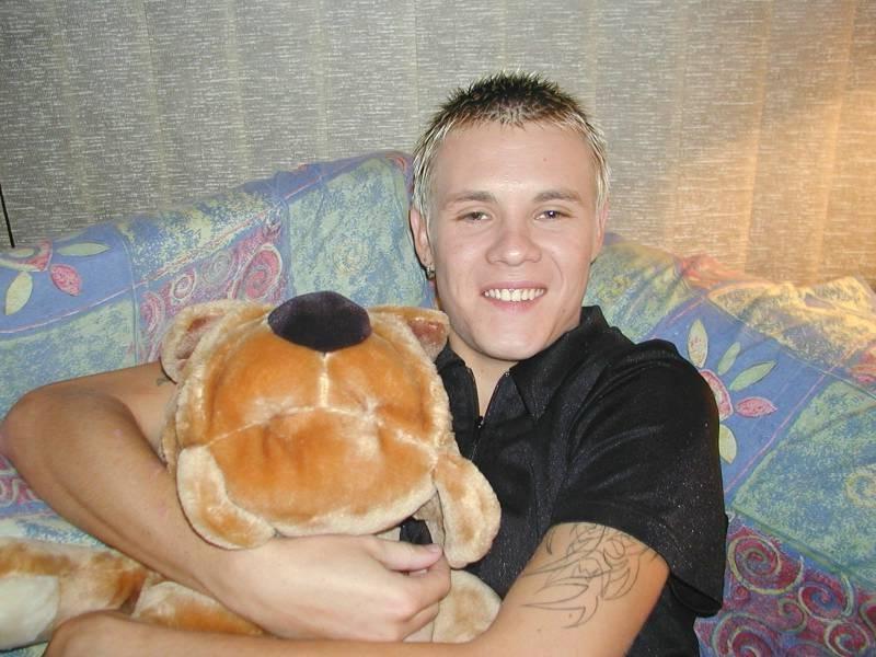 16P Young twink ryan plays with his uncut cock
