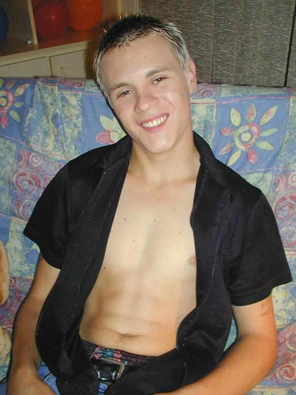 16P Young twink ryan plays with his uncut cock