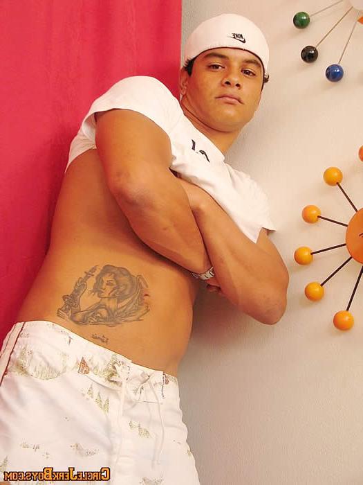 15P Sexy gay stud showing his nice hard cock