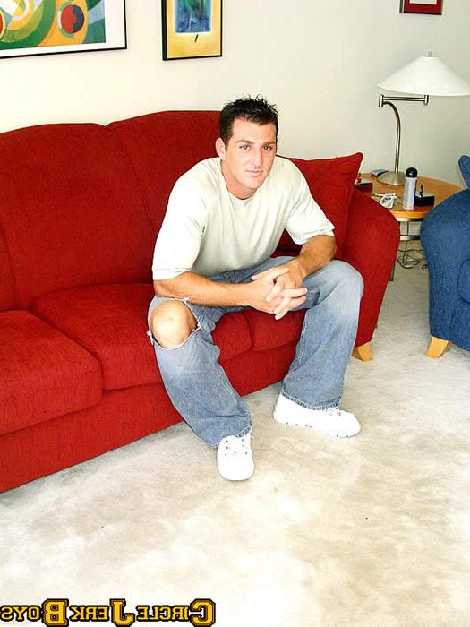 15P Straight stud undressing and posing