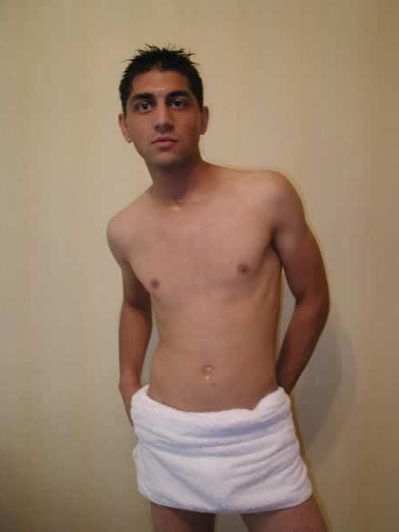 13P Young amateur showing his huge cock