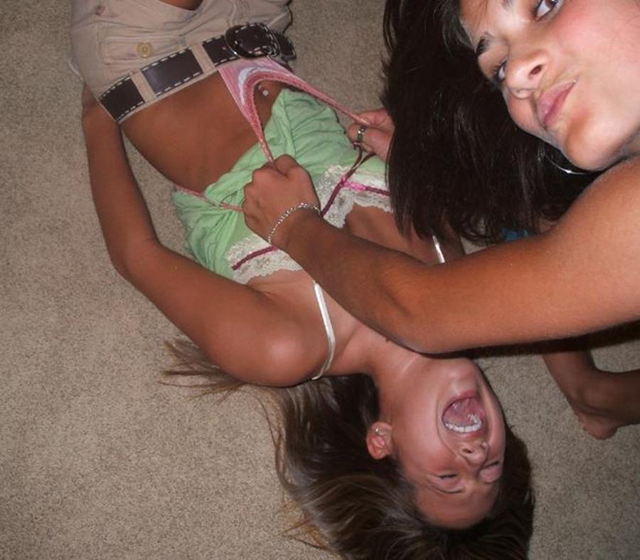15P Drunk and wild babes cut loose