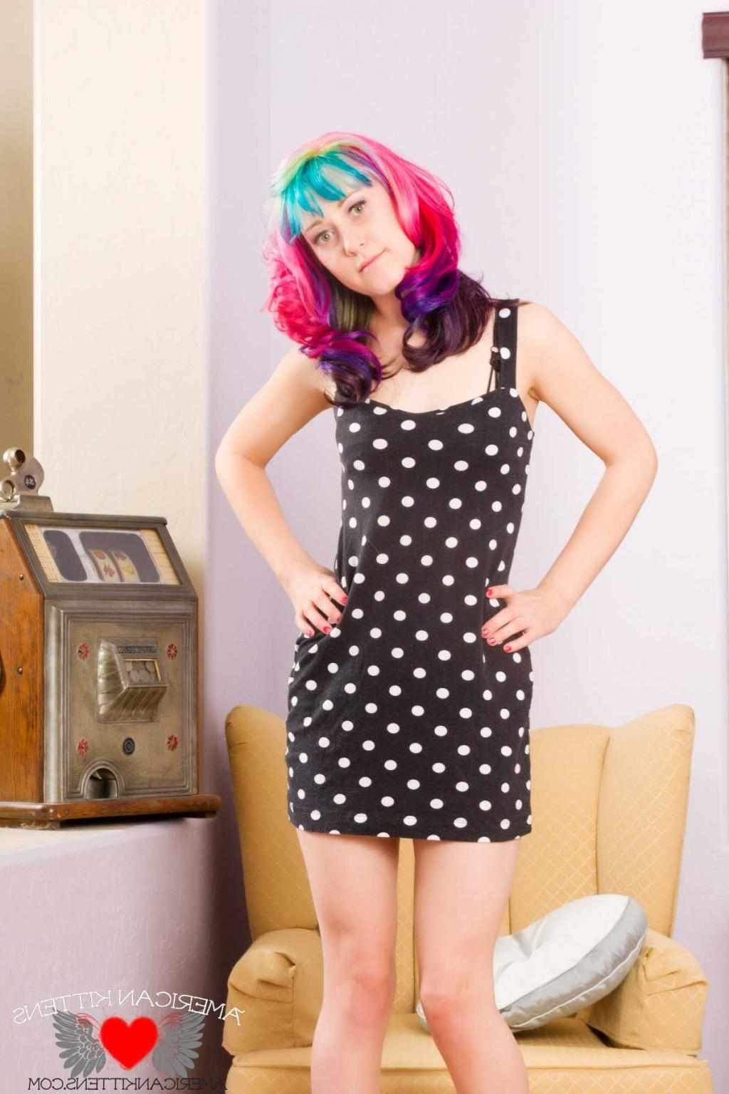 18P Hannah Holdem poka dot dress