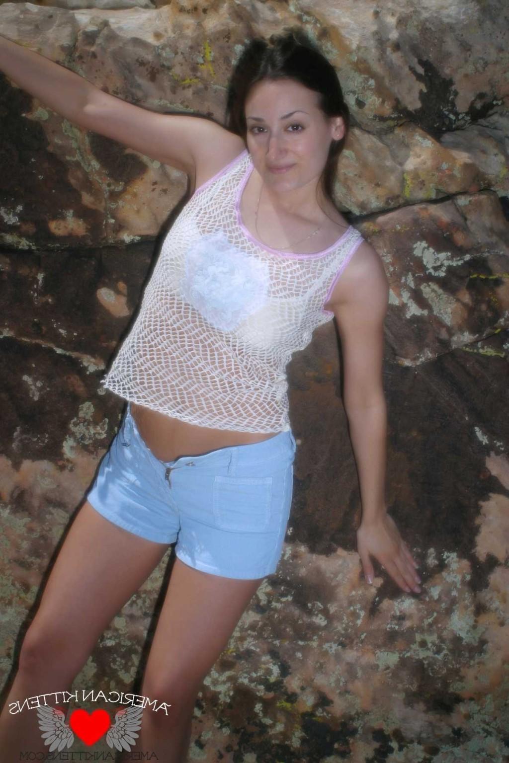 18P Emma outside and now you know why I love hiking ... sluts