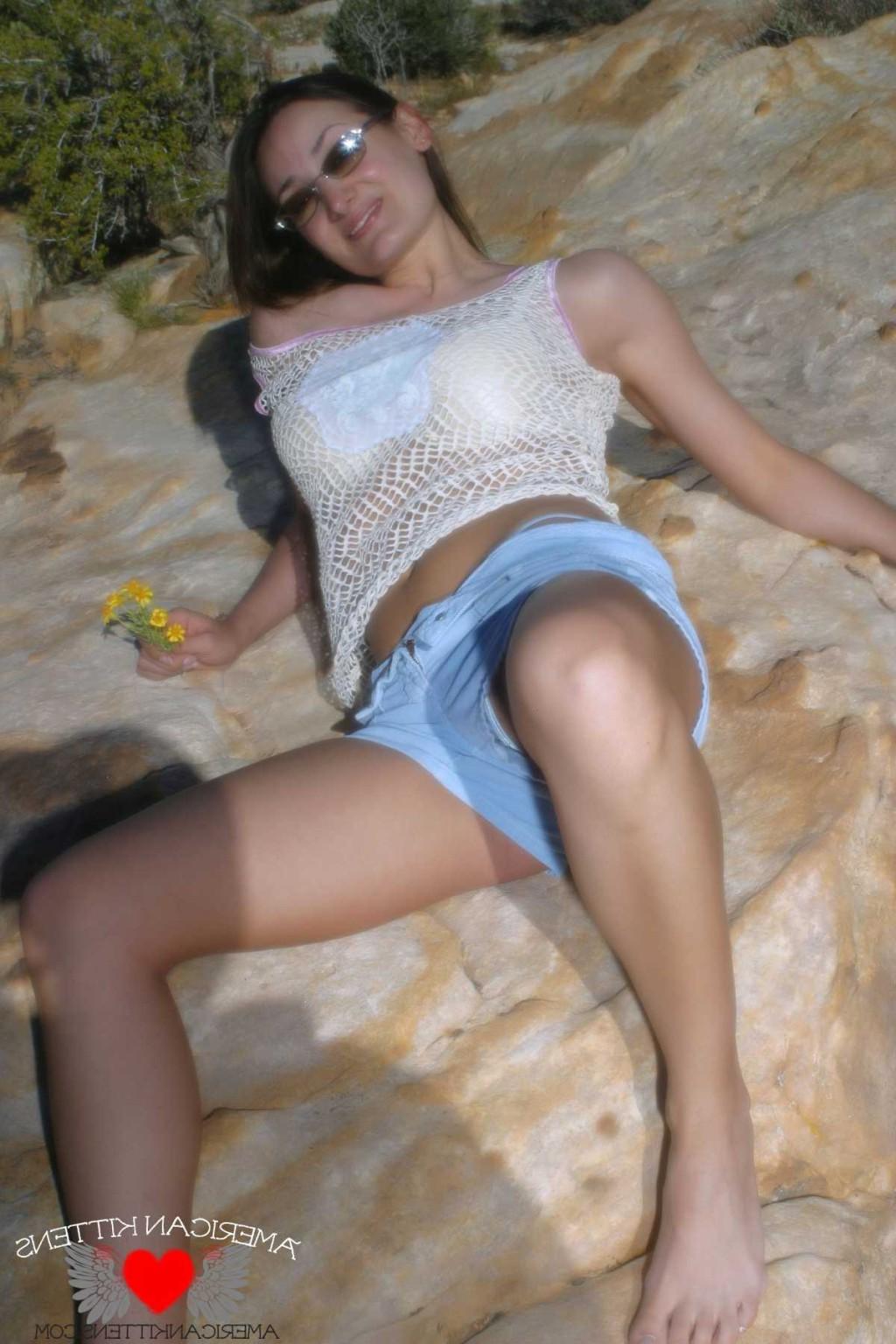 18P Emma outside and now you know why I love hiking ... sluts