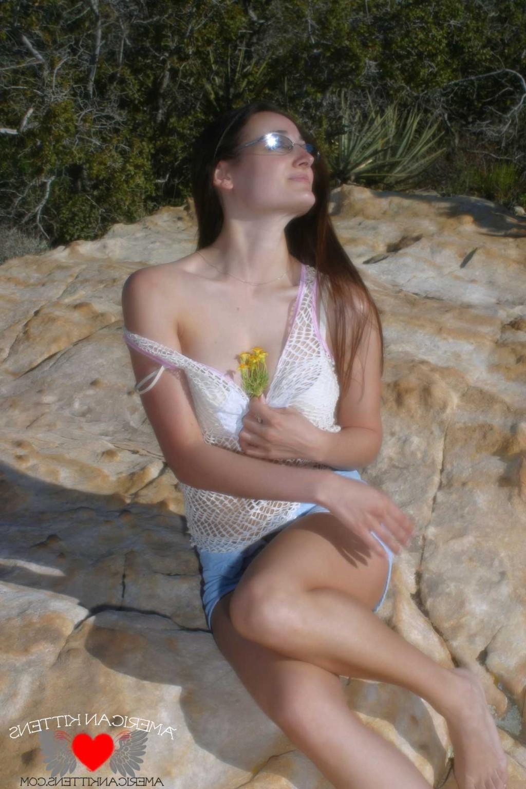 18P Emma outside and now you know why I love hiking ... sluts