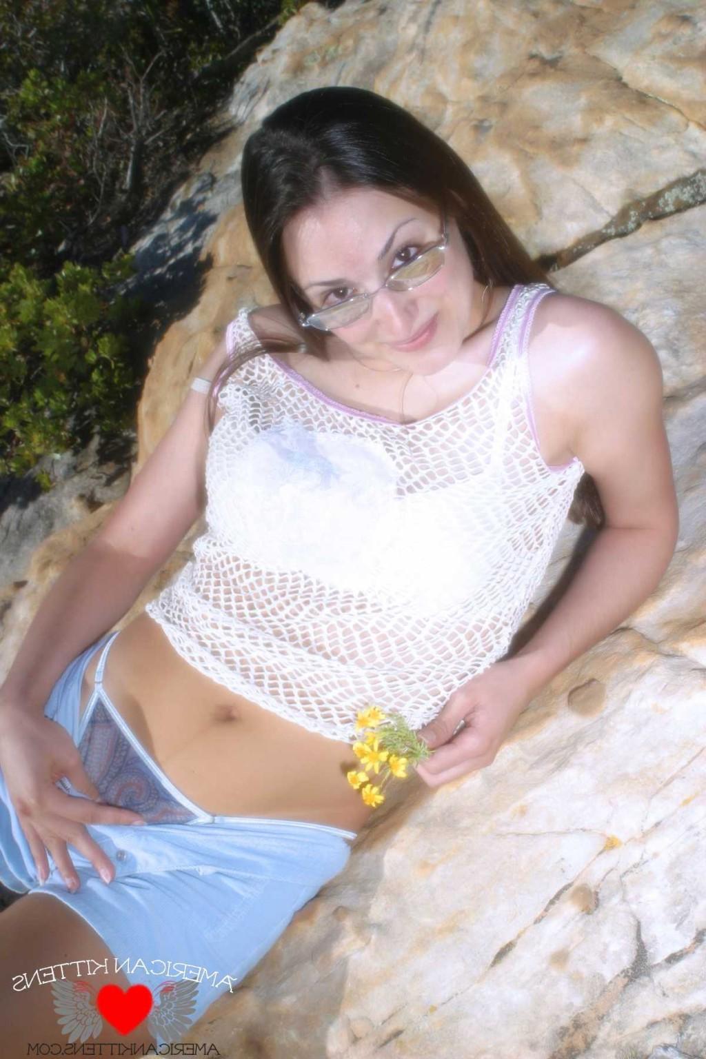 18P Emma outside and now you know why I love hiking ... sluts