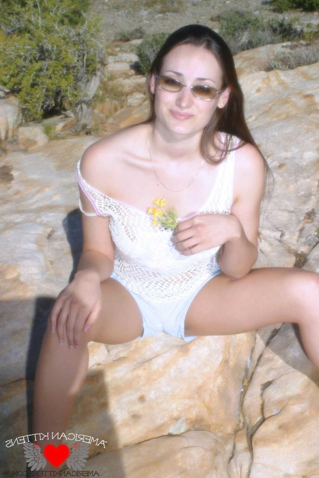 18P Emma outside and now you know why I love hiking ... sluts