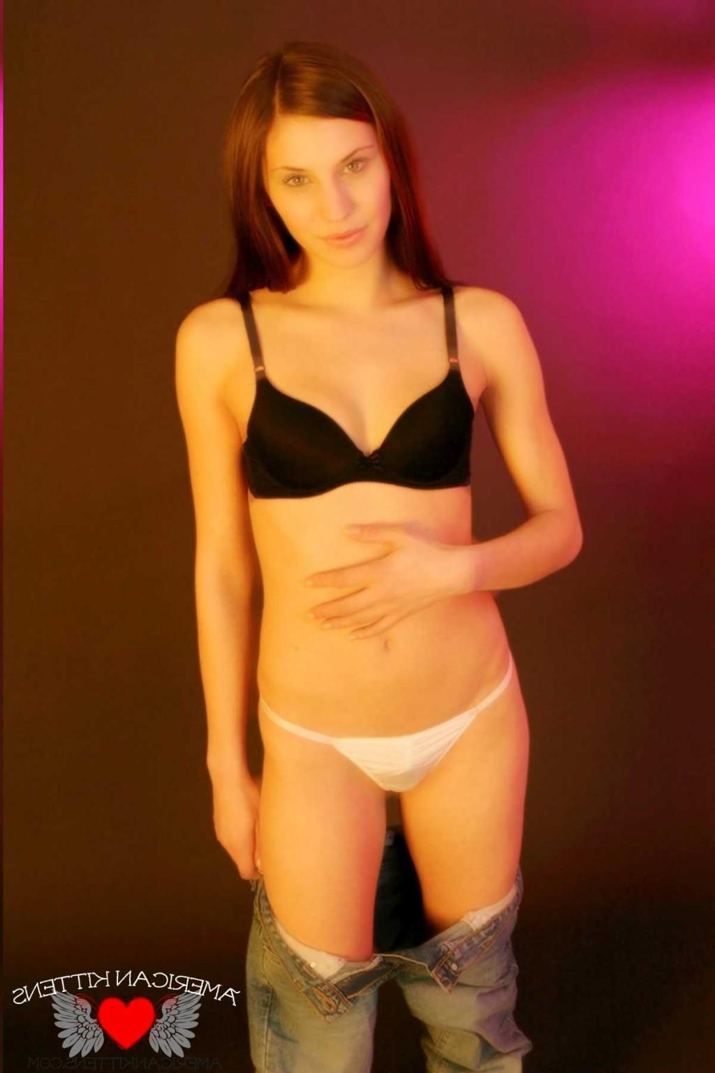18P Bridgets tight jeans hit the floor and we watch her strip off her clothes past h