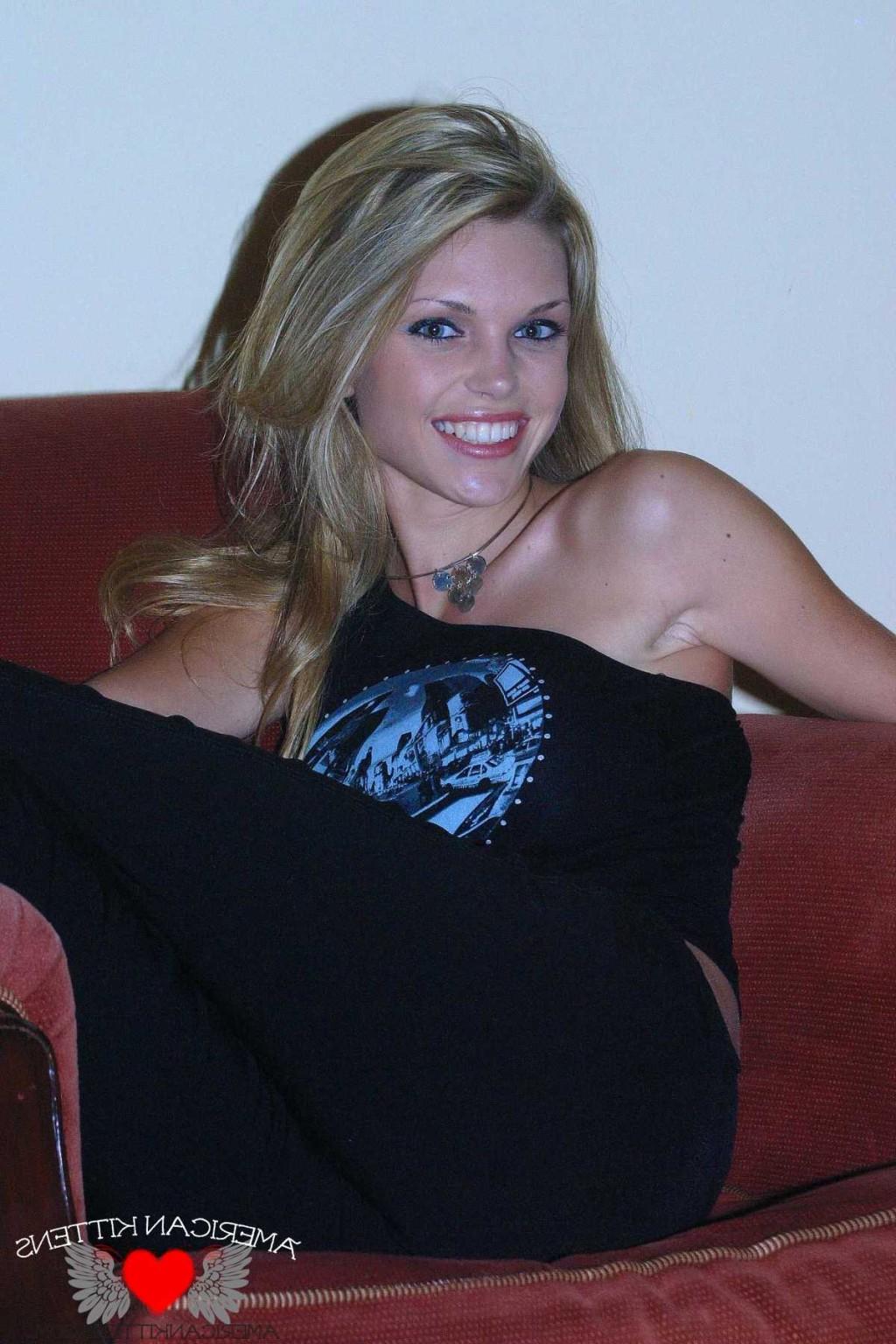 18P Ashley is outside wearing a black top and looking so hot she is so pretty just l
